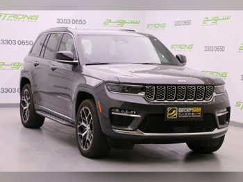 Jeep  Grand Cherokee  Summit  2023  Automatic  12,000 Km  6 Cylinder  Four Wheel Drive (4WD)  SUV  Gray  With Warranty