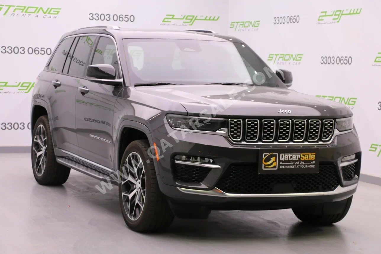 جييب  جراند شيروكي  سومت  2024  اوتوماتيك  7,000 كم  6 سلندر  دفع رباعي  اس يو في  رمادي  تحت الضمان