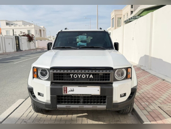 Toyota  Prado  TX Turbo  2025  Automatic  18,000 Km  4 Cylinder  Four Wheel Drive (4WD)  SUV  White  With Warranty