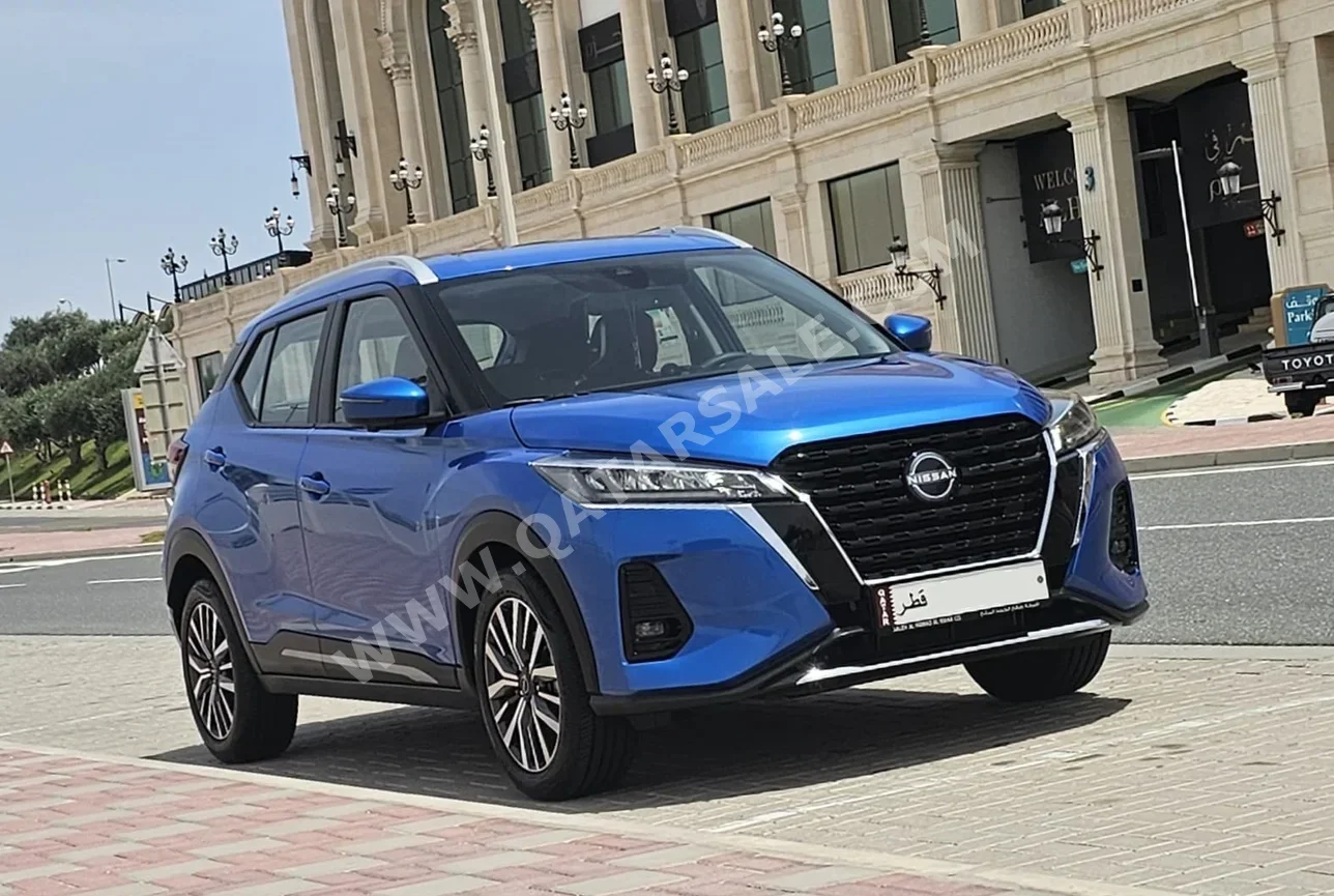 نيسان  كيكس  2024  اوتوماتيك  15,000 كم  4 سلندر  سحب امامي  اس يو في  ازرق  تحت الضمان