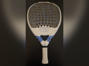 Tennis/Paddle Rackets Adidas  Blue - White  For Adults  19 inch  For Advanced
