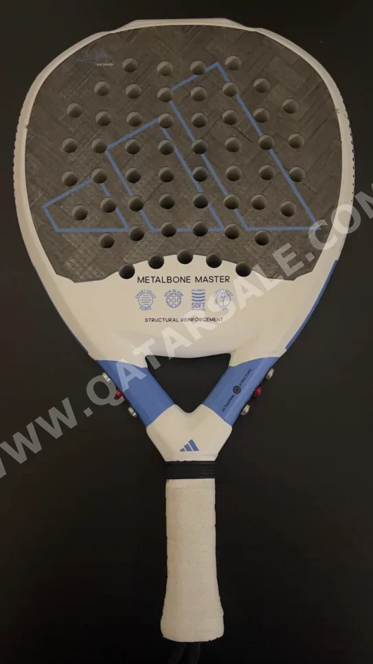 Tennis/Paddle Rackets Adidas Blue - White For Adults 19 inch For Advanced