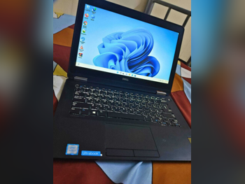Laptops Dell  - Latitude  - Black  - Windows 11  - Intel  - Core i7  -Memory (Ram): 8 GB