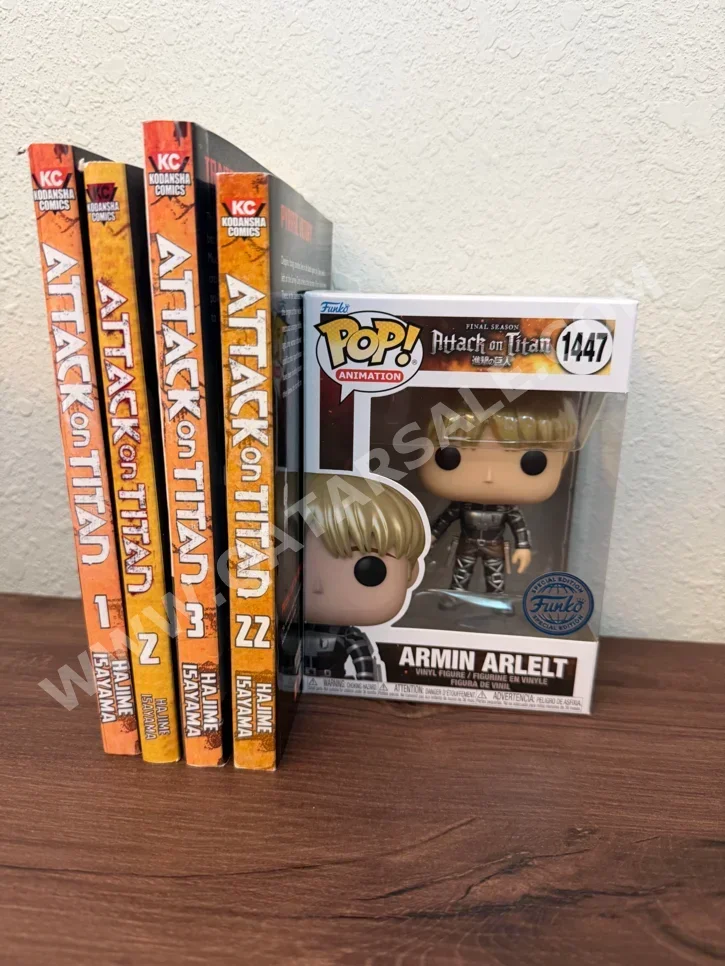 كتب هجوم العمالقة -  أنيمي/ مانغا