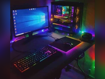 كمبيوتر ألعاب - اي ام دي رايزن  5  - اي ام دي  - ار اكس  - 9060 اكس تي  - 16 جيجابايت -  32 جيجابايت (2 × 16)  \ دي دي ار 5 - القرص الثابت:  2 تيرا بايت - القرص الصلب:  غير مثبت