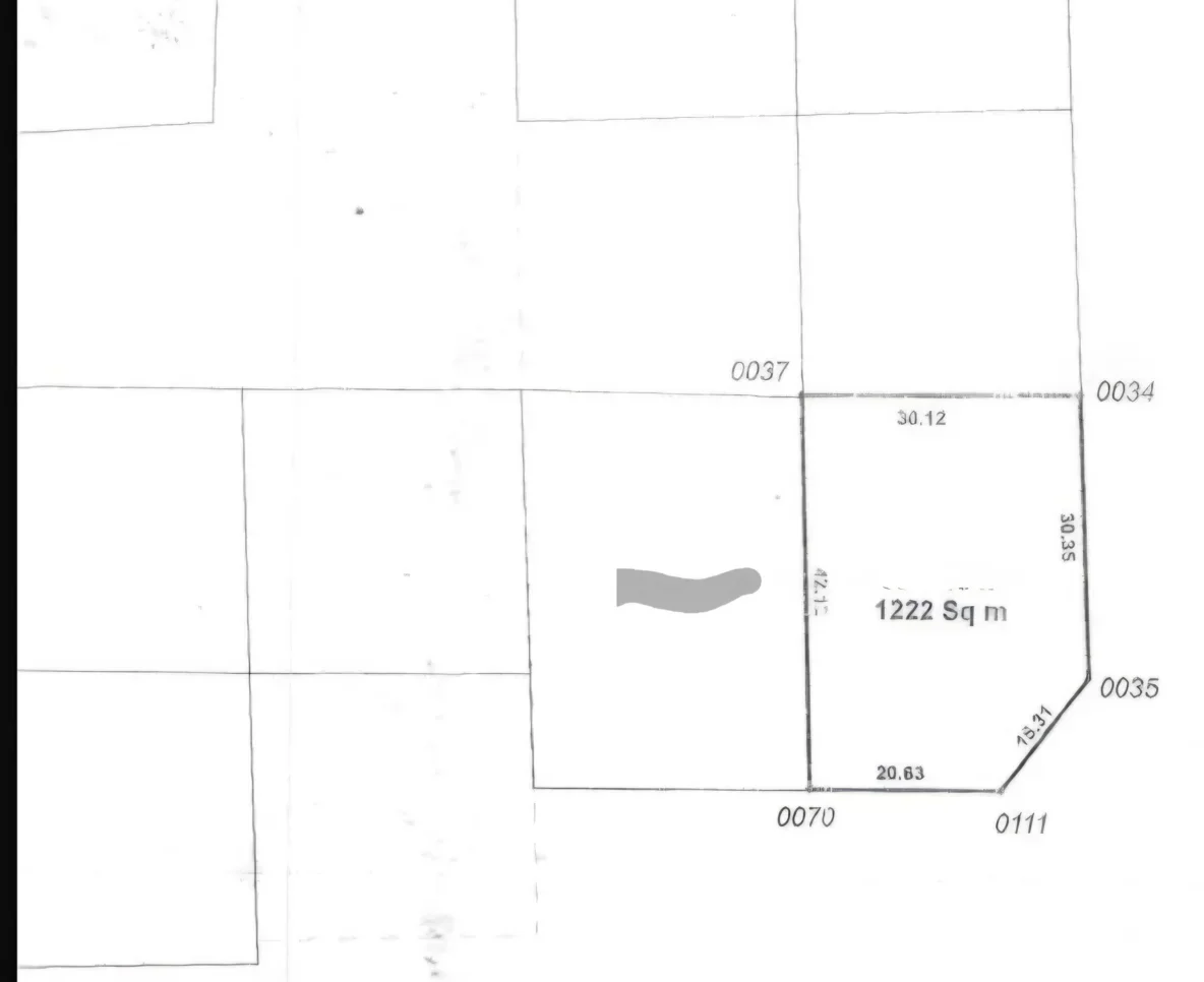 Lands For Sale  in Al Rayyan  - Al Luqta  -Area Size 1,222 Square Meter