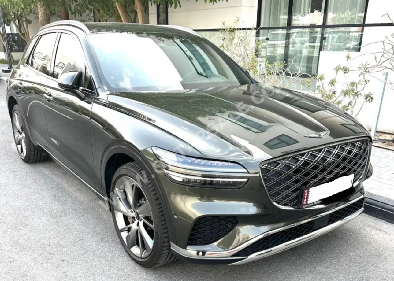 Genesis  GV 70  Royal Plus  2025  Automatic  5,600 Km  4 Cylinder  All Wheel Drive (AWD)  SUV  Olive Green  With Warranty