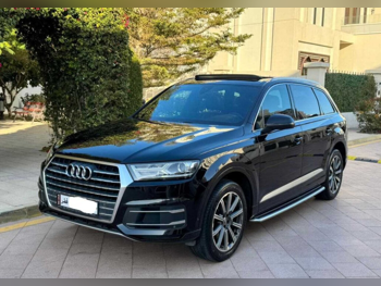 Audi  Q7  42 Quattro  2018  Automatic  111,000 Km  4 Cylinder  All Wheel Drive (AWD)  SUV  Black