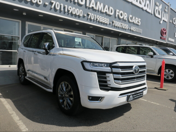 Toyota  Land Cruiser  VXR Twin Turbo  2026  Automatic  2,000 Km  6 Cylinder  Four Wheel Drive (4WD)  SUV  White  With Warranty