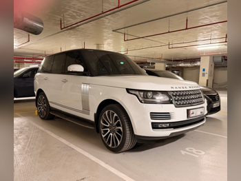 Land Rover  Range Rover  Vogue  Autobiography  2014  Automatic  145,000 Km  8 Cylinder  Four Wheel Drive (4WD)  SUV  White