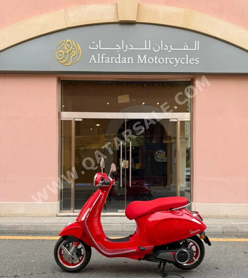 Vespa  Elettrica L3 -  2024 - Color Red -  Warranty