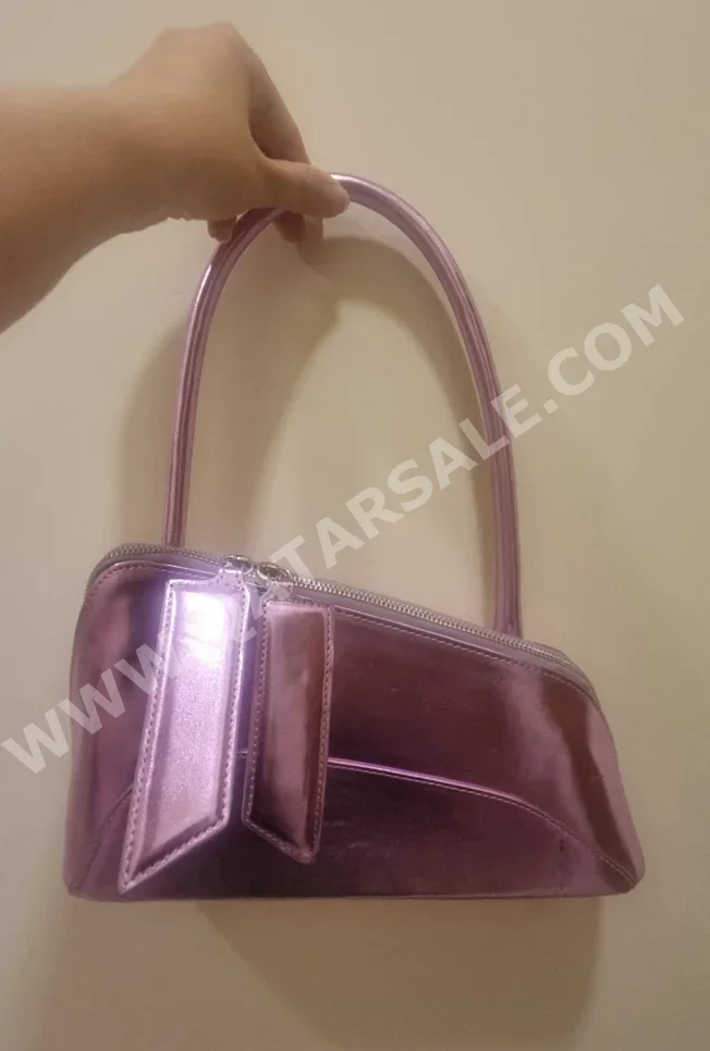 شنطة يد  - زهري  - نسائي