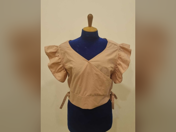 T-Shirts & Tops  - Cotton  - Pink  -Size: 44