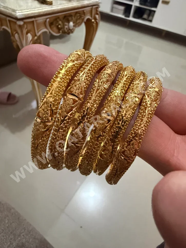 Gold Engagement  Woman  94 Gram  Bracelet  By Weight  18  Yellow Gold  21k