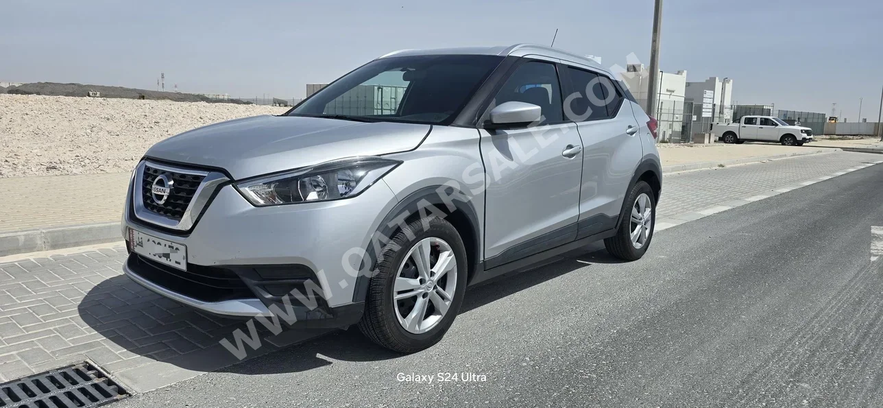 Nissan  Kicks  2020  Automatic  86,000 Km  4 Cylinder  Front Wheel Drive (FWD)  SUV  Silver