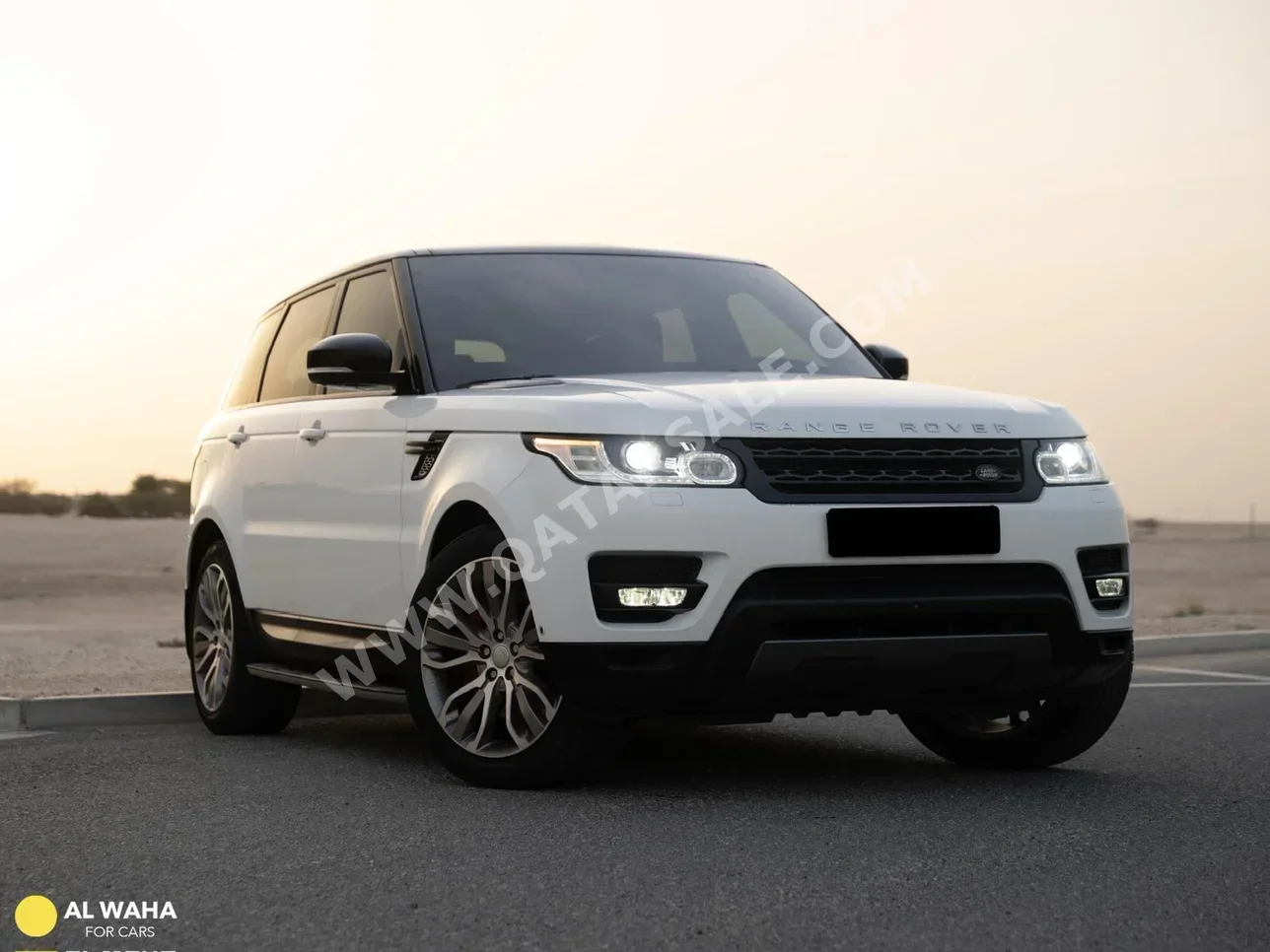 Land Rover Range Rover Sport Super charged White 2016 For Sale in Qatar