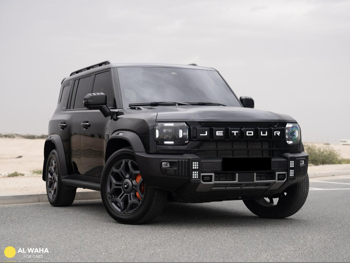 Jetour  T2  Luxury Plus  2025  Automatic  21,600 Km  4 Cylinder  Four Wheel Drive (4WD)  SUV  Black  With Warranty