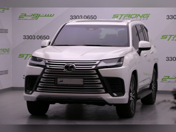Lexus  LX  600 Luxury  2025  Automatic  20,000 Km  6 Cylinder  Four Wheel Drive (4WD)  SUV  White  With Warranty