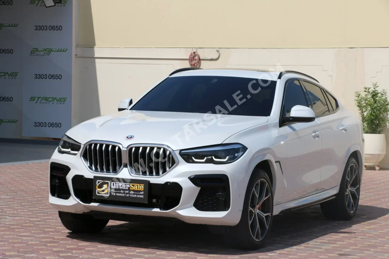 بي ام دبليو  الفئة - اكس  اكس 6 40اي  2023  اوتوماتيك  74,000 كم  6 سلندر  دفع رباعي  اس يو في  أبيض