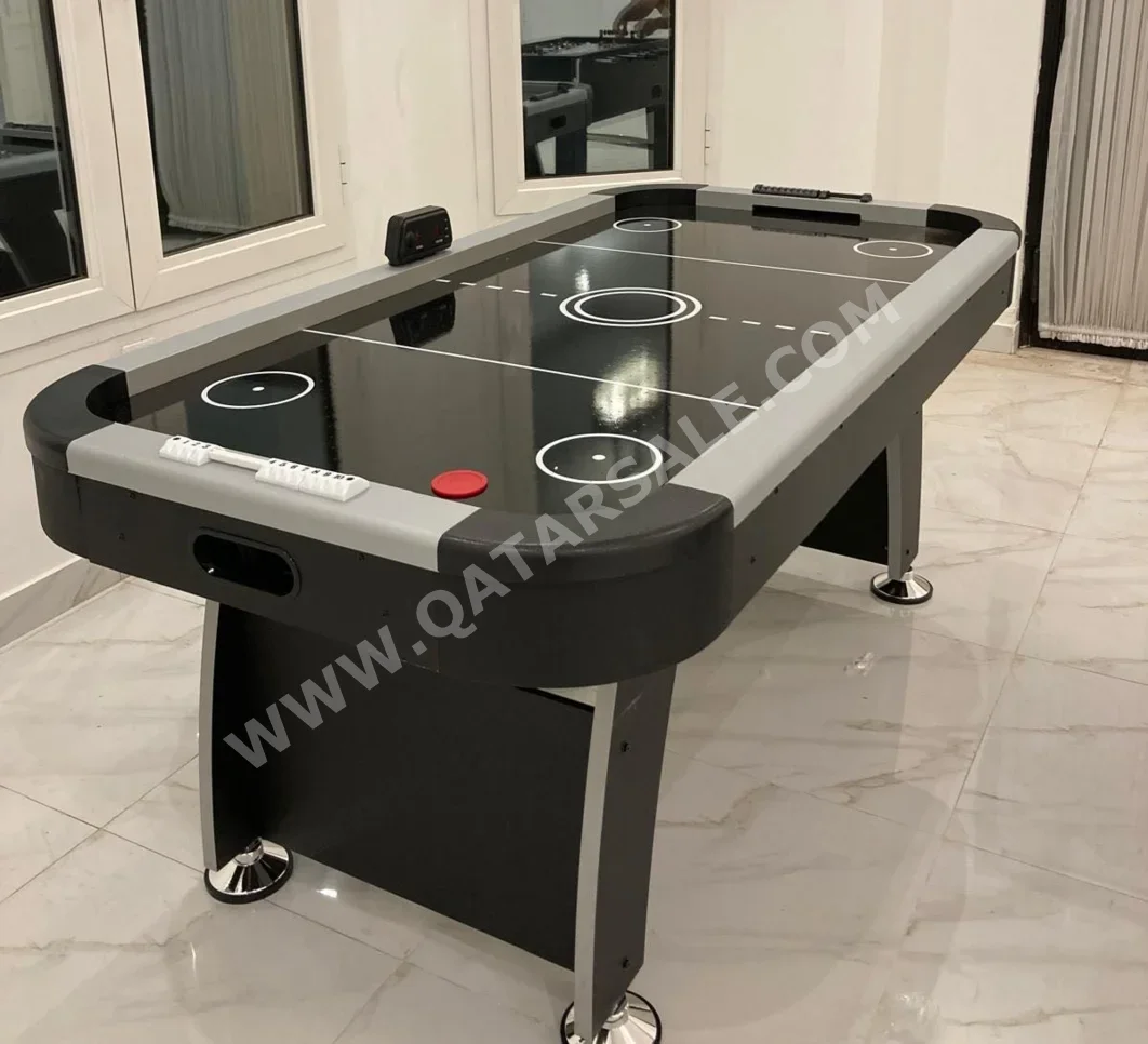 Black & Silver  Hockey Table