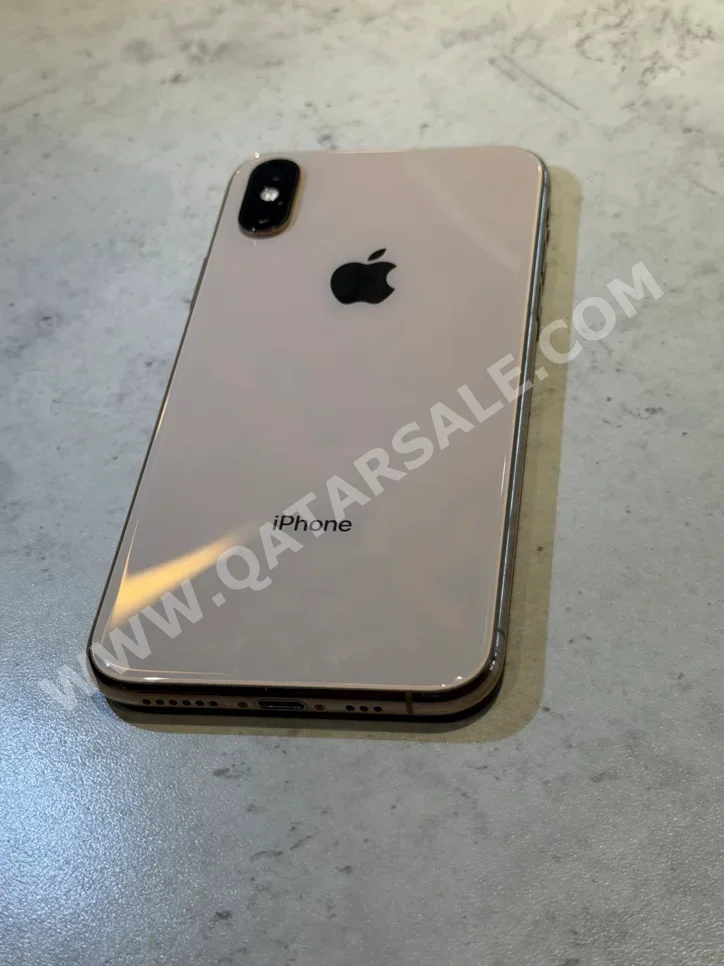 هواتف نقالة ابل  - ايفون  - اكس اس  - ذهبي  - 256 جيجابايت