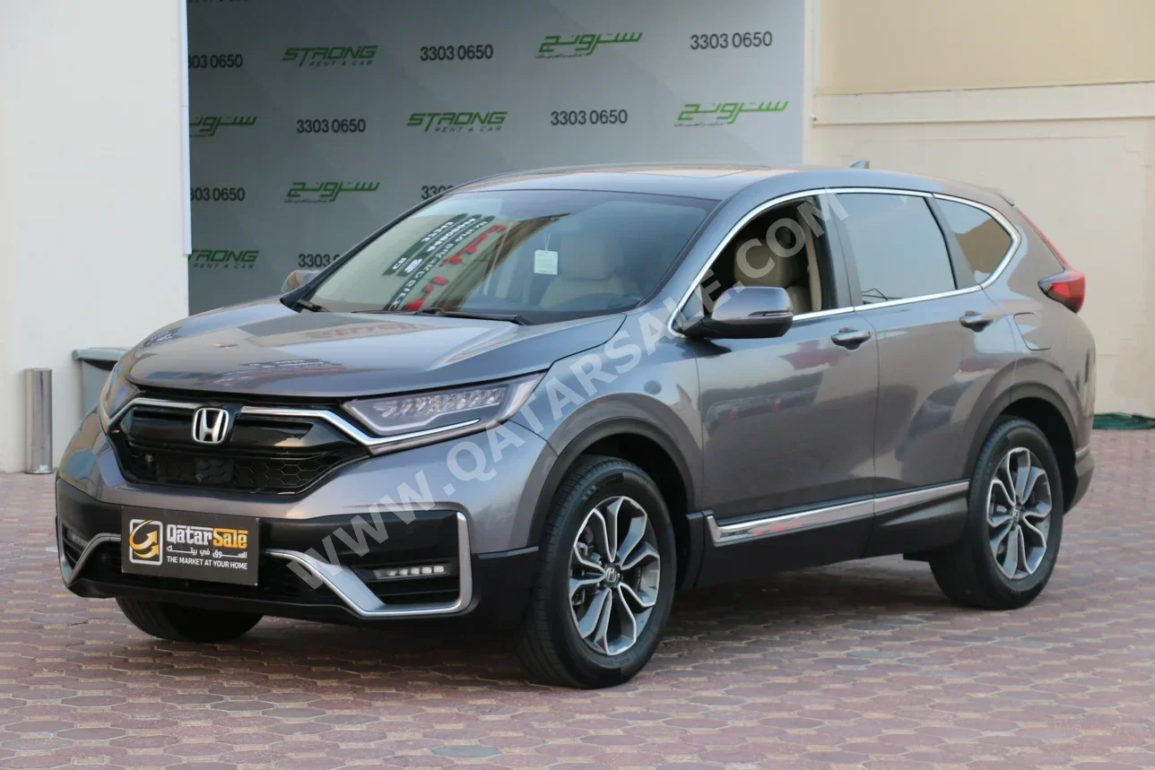 هوندا  سي آر في  تورينغ  2022  اوتوماتيك  115,000 كم  4 سلندر  دفع كلي مستمر  اس يو في  رمادي