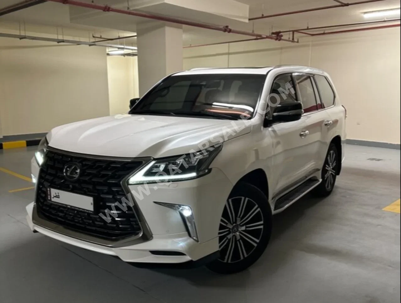 لكزس  ال اكس  570 اس  2021  اوتوماتيك  66,000 كم  8 سلندر  دفع رباعي  اس يو في  أبيض لؤلؤي