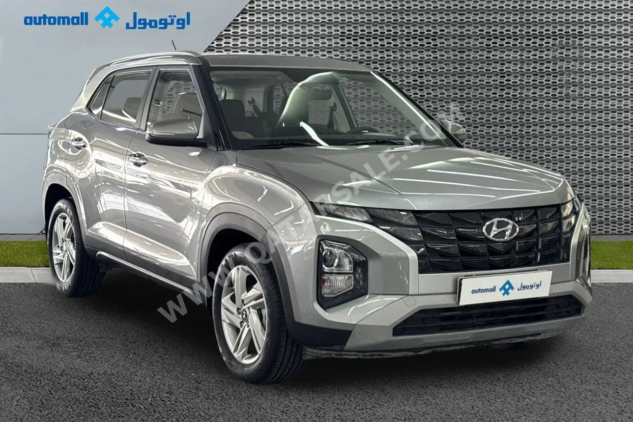 Hyundai  Creta  2025  Automatic  18,413 Km  4 Cylinder  Front Wheel Drive (FWD)  SUV  Silver  With Warranty