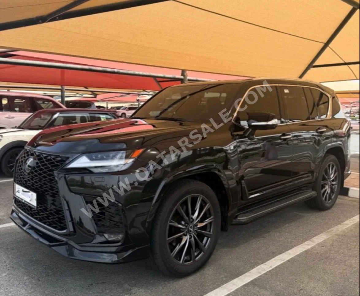 Lexus  LX  600 F Sport  2025  Automatic  9,000 Km  6 Cylinder  Four Wheel Drive (4WD)  SUV  Black  With Warranty
