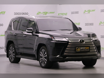 Lexus  LX  600 Luxury  2024  Automatic  68,000 Km  6 Cylinder  Four Wheel Drive (4WD)  SUV  Black  With Warranty