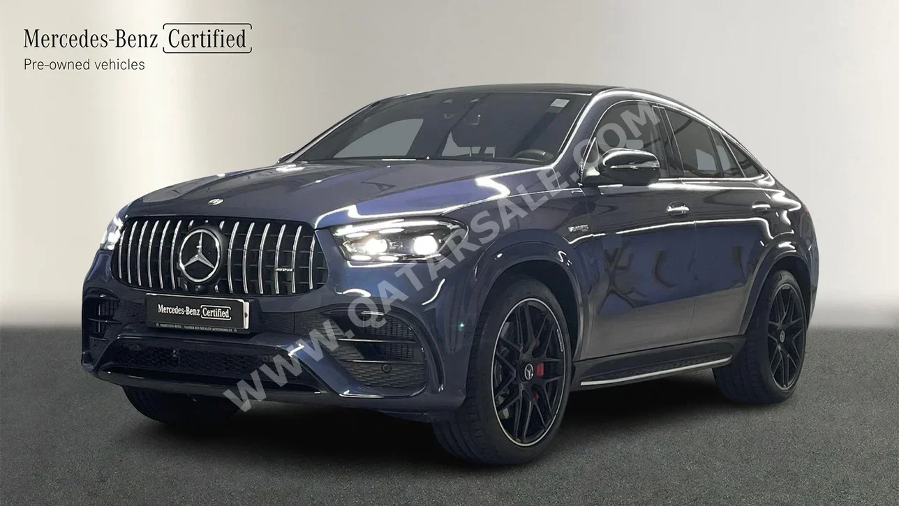 Mercedes-Benz  GLE  63S AMG COUPE  2024  Automatic  2,000 Km  8 Cylinder  Four Wheel Drive (4WD)  SUV  Blue  With Warranty