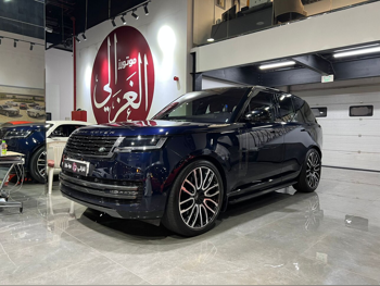 Land Rover  Range Rover  Vogue  2023  Automatic  74,000 Km  8 Cylinder  Four Wheel Drive (4WD)  SUV  Dark Blue  With Warranty