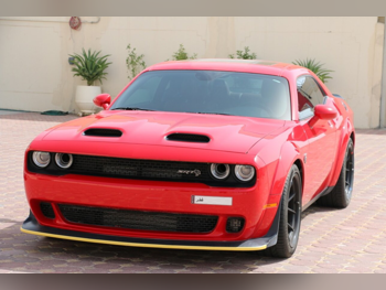 Dodge Challenger Hellcat Red Eye 2021 Automatic 28,000 Km 8 Cylinder Rear Wheel Drive (RWD) Coupe / Sport Red