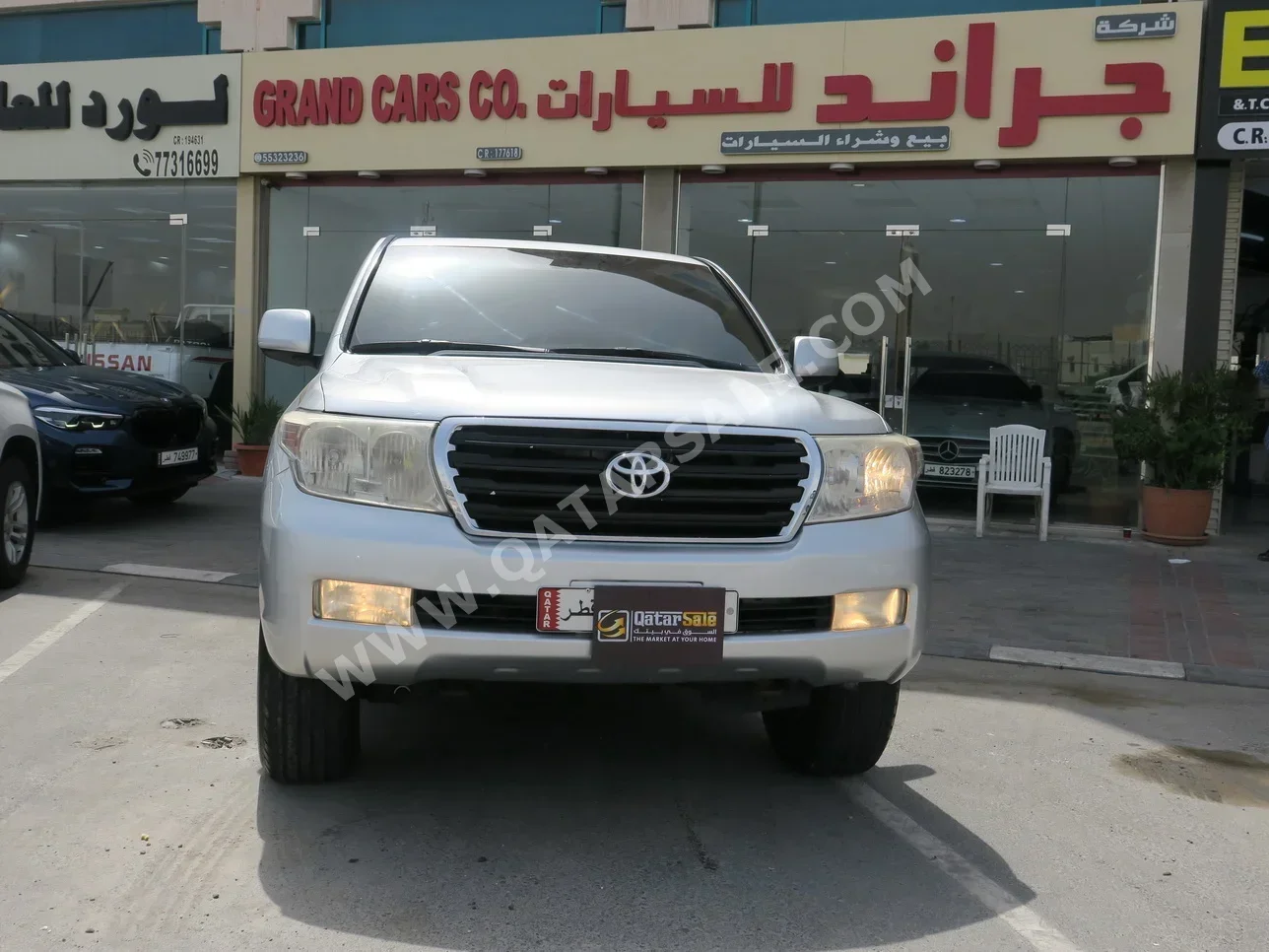 تويوتا  لاند كروزر  جي اكس  2011  اوتوماتيك  430,000 كم  6 سلندر  دفع رباعي  اس يو في  رمادي
