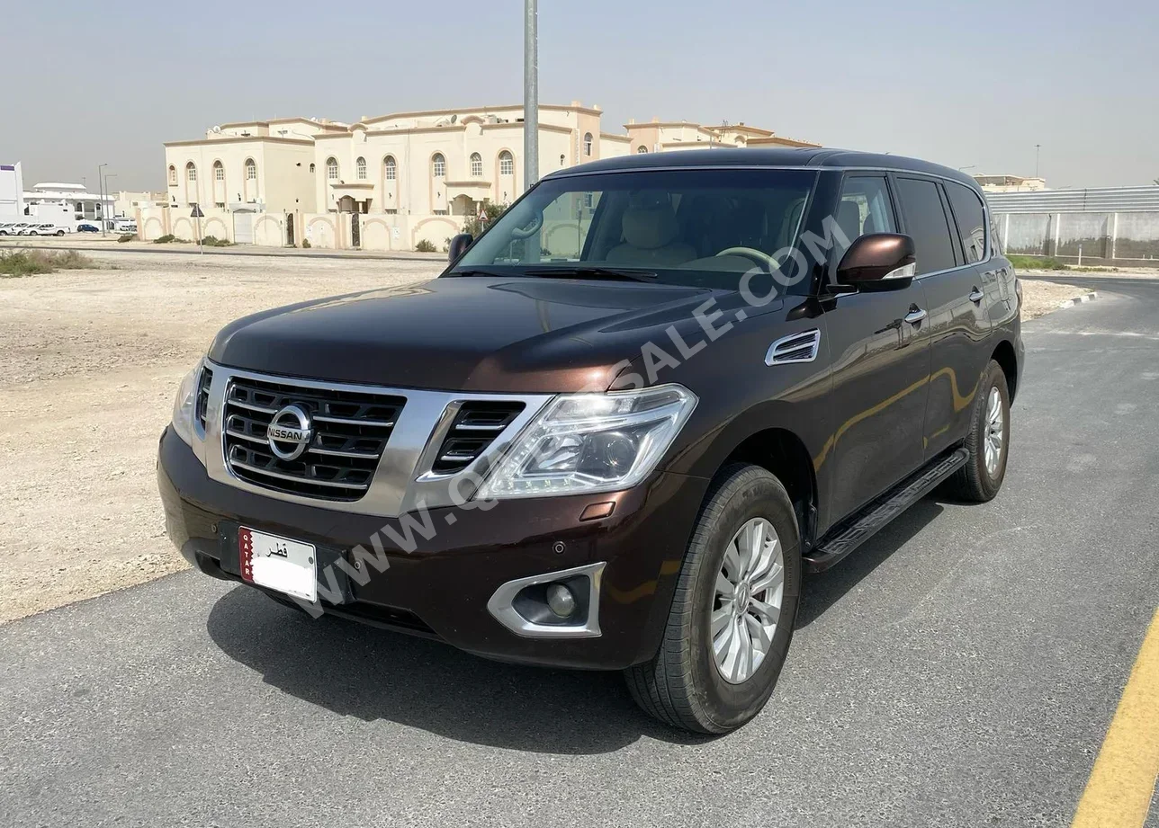 نيسان  باترول  اس اي  2017  اوتوماتيك  265,000 كم  8 سلندر  دفع رباعي  اس يو في  عنابي