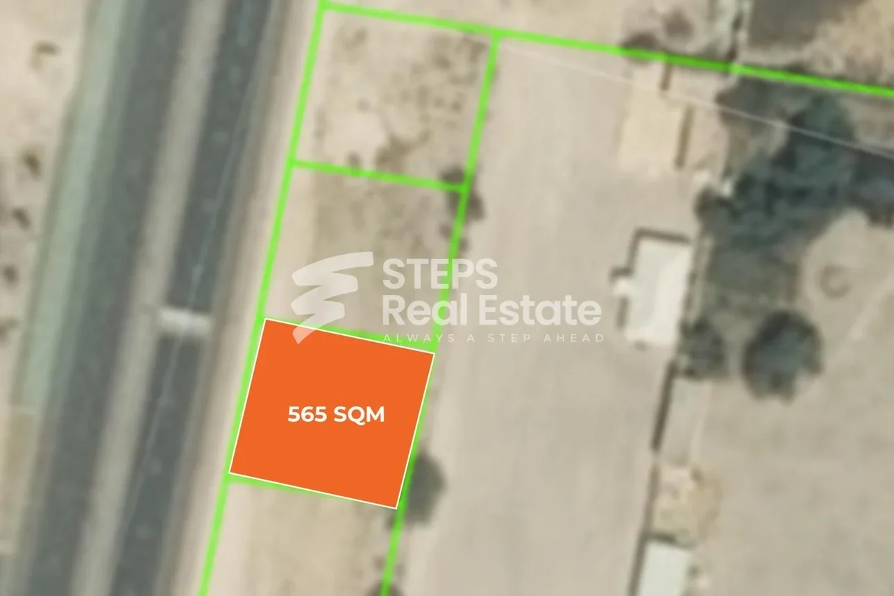 Lands For Sale  in Al Daayen  - Al Sakhama  -Area Size 565 Square Meter