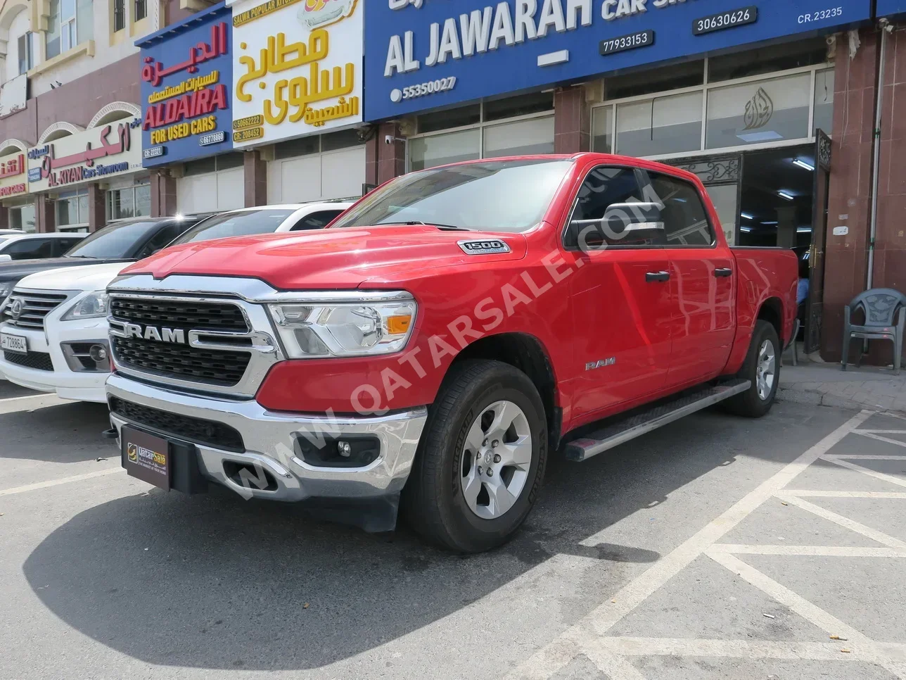 Dodge  Ram  1500  2023  Automatic  82,000 Km  8 Cylinder  Four Wheel Drive (4WD)  Pick Up  Red