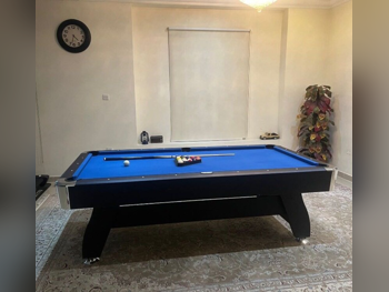 Blue  Billiard Table