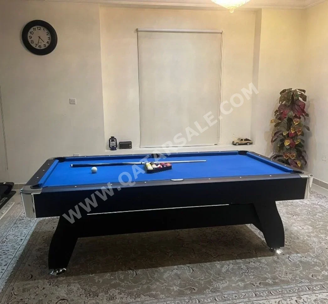Blue  Billiard Table
