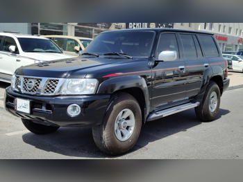Nissan  Patrol  Super Safari  2024  Manual  76,000 Km  6 Cylinder  Four Wheel Drive (4WD)  SUV  Black  With Warranty