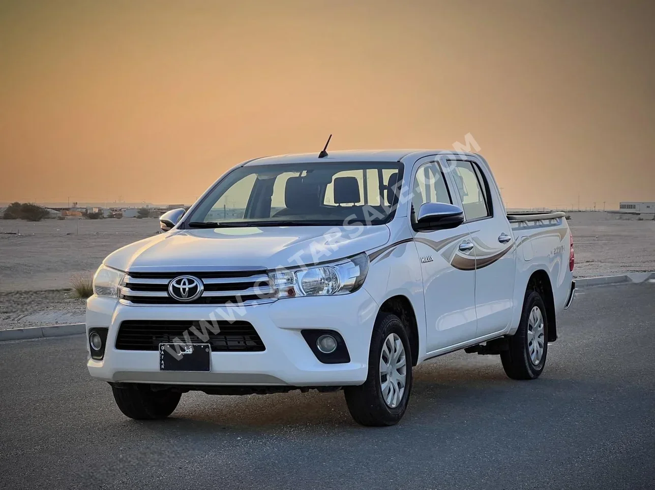 تويوتا  هاي لوكس  2019  اوتوماتيك  146,000 كم  4 سلندر  دفع خلفي  بيكب  أبيض