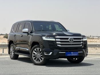 تويوتا  لاند كروزر  في اكس ار توين توربو  2024  اوتوماتيك  8,000 كم  6 سلندر  دفع رباعي  اس يو في  أسود  تحت الضمان