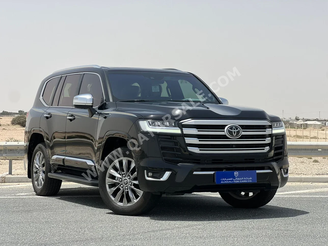 تويوتا  لاند كروزر  في اكس ار توين توربو  2024  اوتوماتيك  8,000 كم  6 سلندر  دفع رباعي  اس يو في  أسود  تحت الضمان