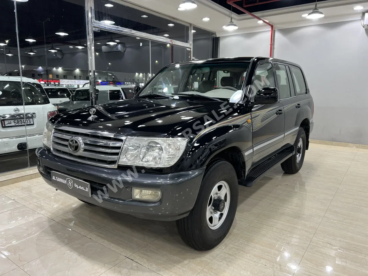 تويوتا  لاند كروزر  في اكس ار  2004  اوتوماتيك  558,000 كم  8 سلندر  دفع رباعي  اس يو في  أسود