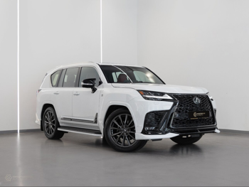 لكزس  ال اكس  600 اف سبورت  2024  اوتوماتيك  3,800 كم  6 سلندر  دفع رباعي  اس يو في  أبيض  تحت الضمان