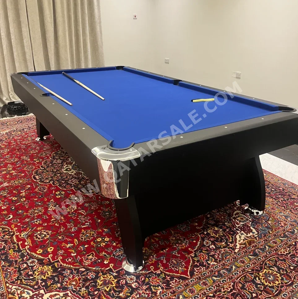 Blue  Billiard Table