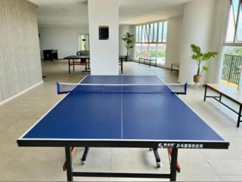 أسود و أزرق  طاولة تنس ( بنق بونق )