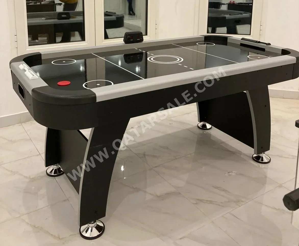 Black & Silver  Hockey Table