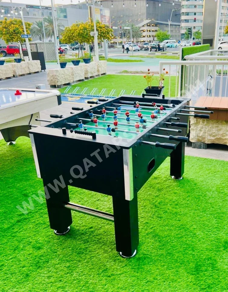 Black  Foosball Table