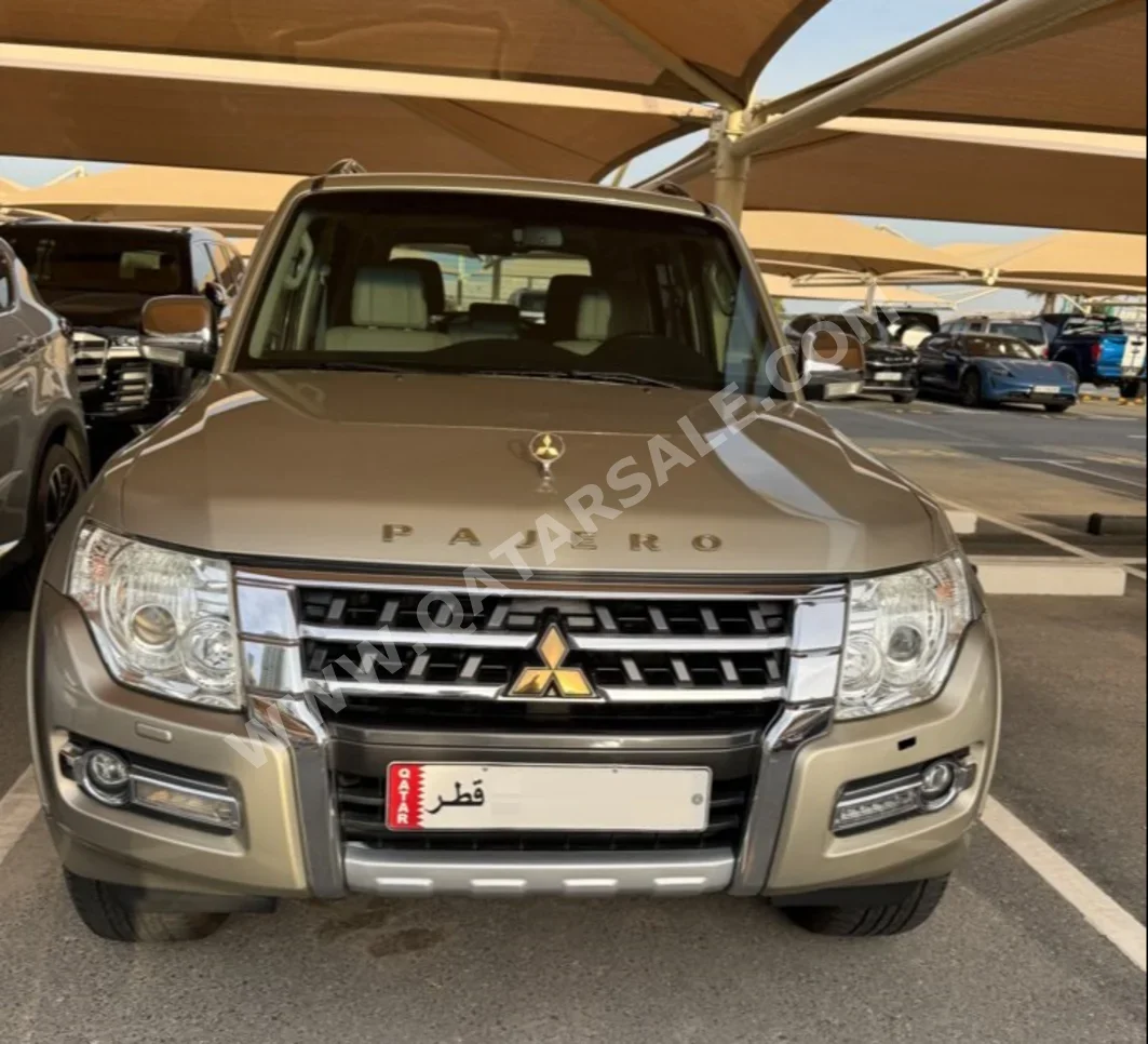 Mitsubishi  Pajero  3.8 Gold Edition  2018  Automatic  88,500 Km  6 Cylinder  Four Wheel Drive (4WD)  SUV  Gold